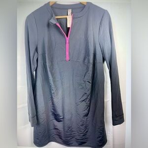 Swim By Cacique Womens Long Sleeve Bikini Swim Cover Up Top Sz 14/16 NWT